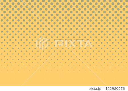Pop art creative concept colorful comics book magazine cover. Polka dots colorful background. Cartoon halftone retro pattern. Abstract template design for poster, card, sale banner, empty bubble 122980976