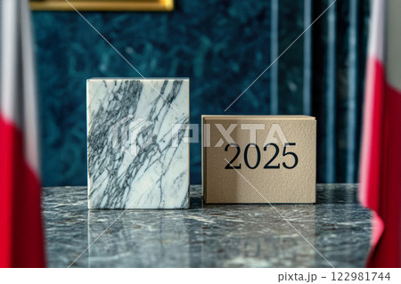 Future Planning 2025 A Symbolic Representation of Aspirational Goals and Innovations 122981744