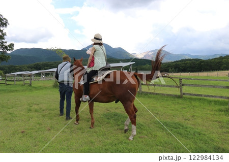 国立公園九重やまなみ牧場、やまなみ牧場、大分県 122984134