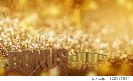 Bonus for Reword for Job or Business concept 3d Rendering. 122985024