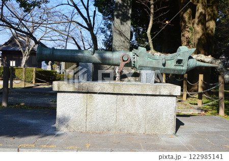 フランキ砲(復元)（臼杵城跡／大分県臼杵市臼杵91） 122985141