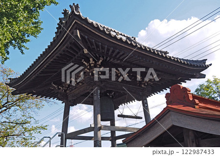 慈恩寺の鐘楼【埼玉県さいたま市岩槻区】  122987433