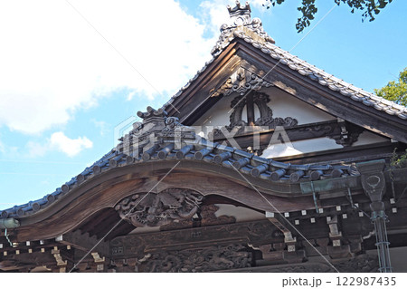 慈恩寺の本堂（観音堂）【埼玉県さいたま市岩槻区】  122987435