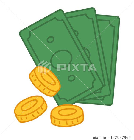 money coins and bills business design money coins and bills business design 122987965