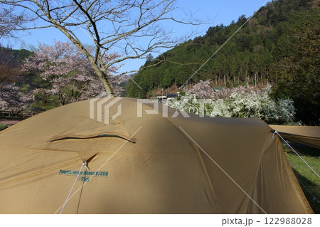 春キャンプ オートキャンプ 美山かやぶき 京都府 春キャンプ オートキャンプ 美山かやぶき 京都府 122988028