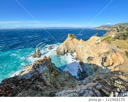 西伊豆の絶景・馬ロック 122988170
