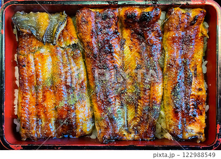 静岡・三島名物　うな重 122988549