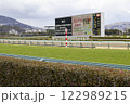阪神競馬場の芝生 122989215