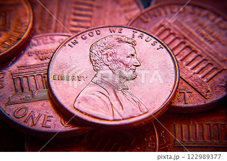 1セント硬貨 122989377