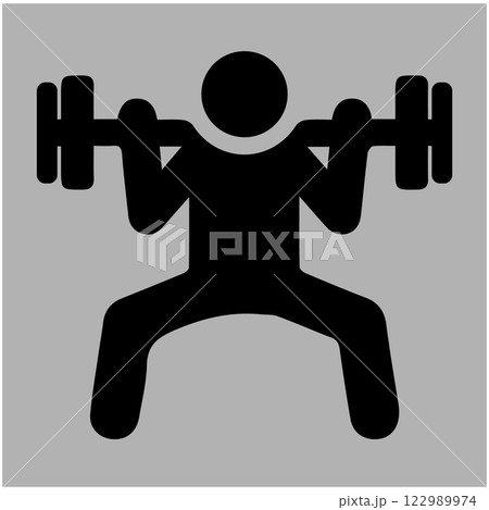 barbael icon vectors illustration symbol design barbael icon vectors illustration symbol design 122989974