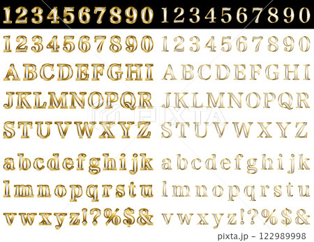 文字フチ1金、明朝体、m2銀 文字フチ1金、明朝体、m2銀 122989998