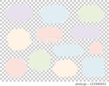 流體形狀框架和語音氣泡設置 122990852