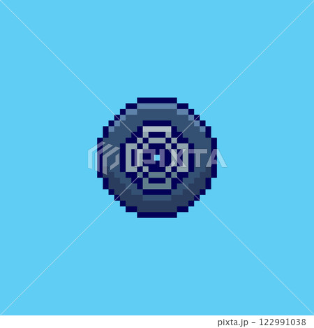 Pixel art Tire game asset design Pixel art Tire game asset design 122991038