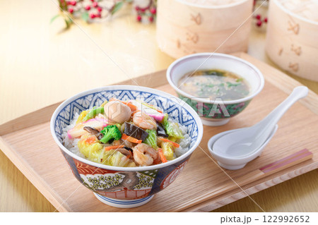 中華丼 中華丼 122992652