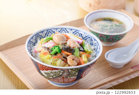 中華丼 中華丼 122992653