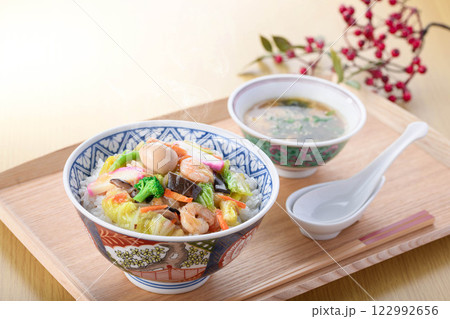 中華丼 中華丼 122992656