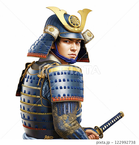 Samurai Portrait 122992738