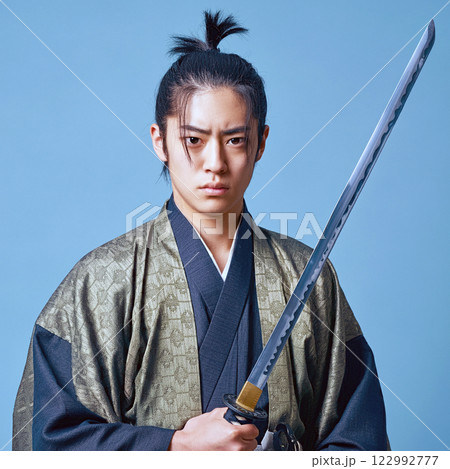 Samurai Portrait 122992777