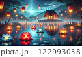 ヴェーサック祭の僧侶たち 122993038