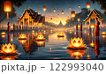 ヴェーサック祭のキャンドル祈祷 122993040