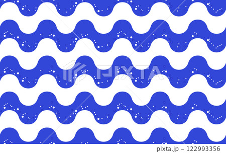 Summer pattern seamless fabric summer season. wave sea and bubbles on white background. Designed for background ,wallpaper ,summer pattern ,wrapping paper ,travel ,holiday ,weekend ,vacation ,trip Summer pattern seamless fabric summer season. wave sea and bubbles on white background. Designed for background ,wallpaper ,summer pattern ,wrapping paper ,travel ,holiday ,weekend ,vacation ,trip 122993356