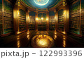 月に満たされる書斎 122993396
