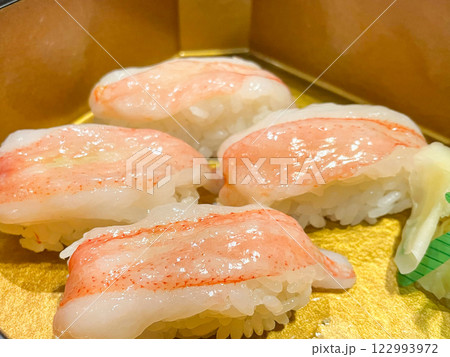 生ズワイ蟹の握り 122993972
