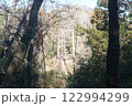 吊り橋の見える風景 122994299