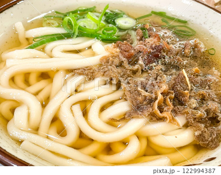 福岡博多名物・肉うどん 福岡博多名物・肉うどん 122994387