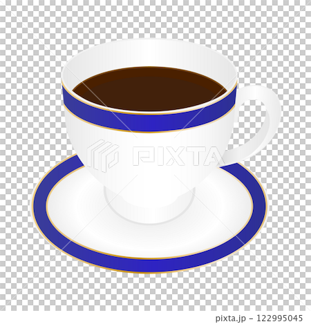 Illustration of a cup of coffee 122995045