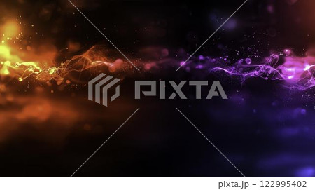 Abstract Colorful Light Waves in Warm and Cool Tones Abstract Colorful Light Waves in Warm and Cool Tones 122995402