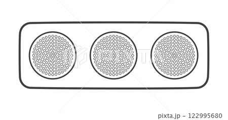 フラット型交通信号機 122995680