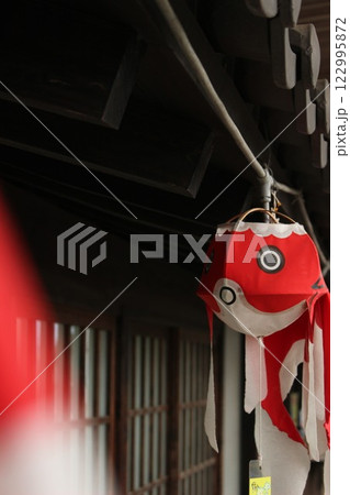 『金魚ちょうちん』柳井市白壁の町並み 山口県観光 『金魚ちょうちん』柳井市白壁の町並み 山口県観光 122995872