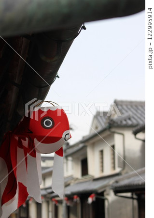 『金魚ちょうちん』柳井市白壁の町並み 山口県観光 『金魚ちょうちん』柳井市白壁の町並み 山口県観光 122995914