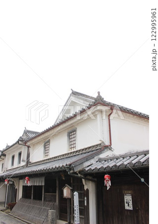 『金魚ちょうちん』柳井市白壁の町並み  山口県観光 122995961