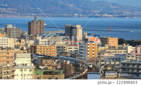 別府市街を走る鉄道1 別府市街を走る鉄道1 122996803