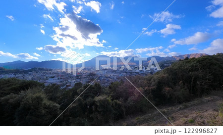 別府湯けむり展望台からの眺め1 122996827