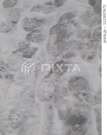 雪が降った翌日 122997672