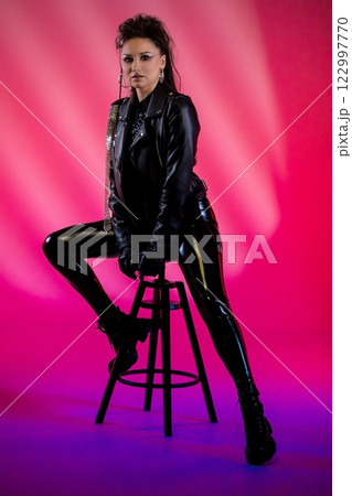 An incredibly stylish model captured in stunning urban fashion photography that inspires An incredibly stylish model captured in stunning urban fashion photography that inspires 122997770