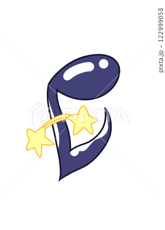星の付いた音符 122999058