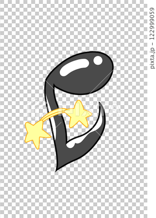 星の付いた音符 122999059