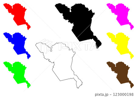 Ponta Grossa city (Federative Republic of Brazil, Parana state) map vector illustration, scribble sketch Ponta Grossa map Ponta Grossa city (Federative Republic of Brazil, Parana state) map vector illustration, scribble sketch Ponta Grossa map 123000198