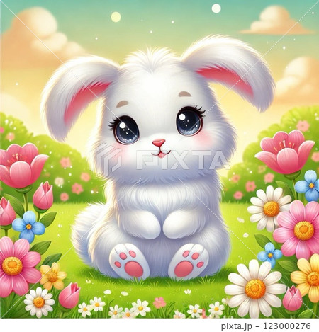 可愛いうさぎ 可愛いうさぎ 123000276