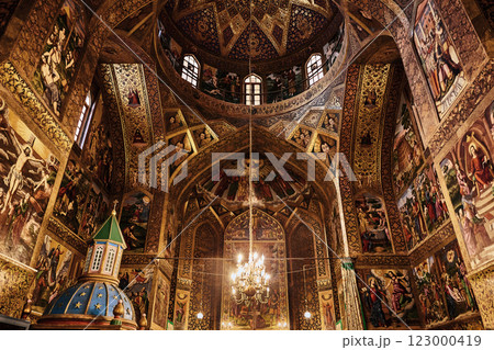 Vank cathedral in Isfahan city, Iran 123000419