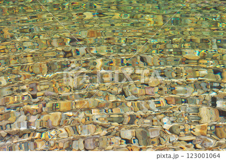 清流の波紋（匹見川：益田市） 123001064