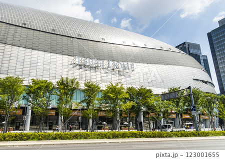 Building view of the Taipei Dome in Taiwan, also known as the Farglory Dome, is a multi-purpose domed stadium. Building view of the Taipei Dome in Taiwan, also known as the Farglory Dome, is a multi-purpose domed stadium. 123001655