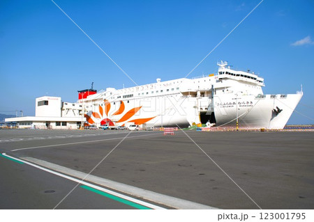 「さんふらわあ　むらさき」　別府観光港で撮影 123001795