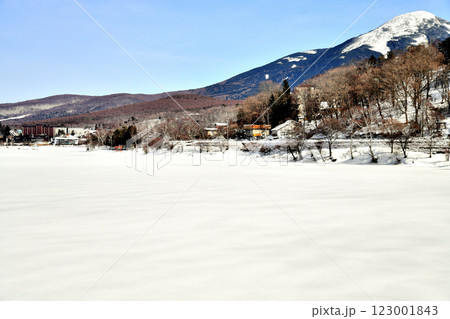白樺湖/池の平ホテル~蓼科山方面を望む(長野県立科町)【2025.2】 白樺湖/池の平ホテル~蓼科山方面を望む(長野県立科町)【2025.2】 123001843