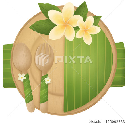 Thai style plate Thai style plate 123002288