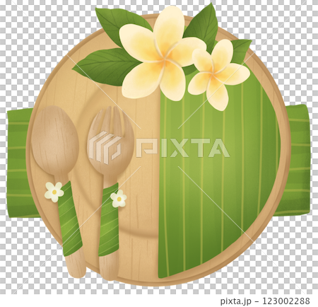 Thai style plate Thai style plate 123002288